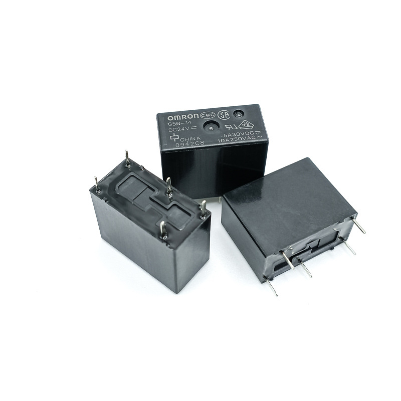 欧姆龙功率继电器G5Q-14-DC5V G5Q-14-DC12V G5Q-14-DC24V 5脚10A