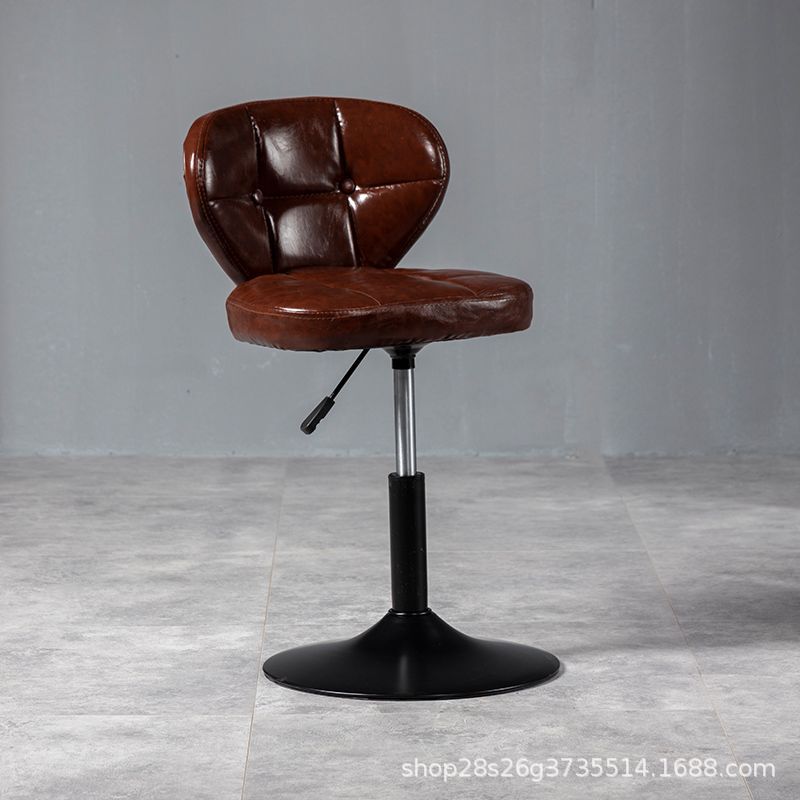 Sillas de bar elevables taburetes altos sillas giratorias caseras modernas minimalistas bar bar de recepción barbería comercial