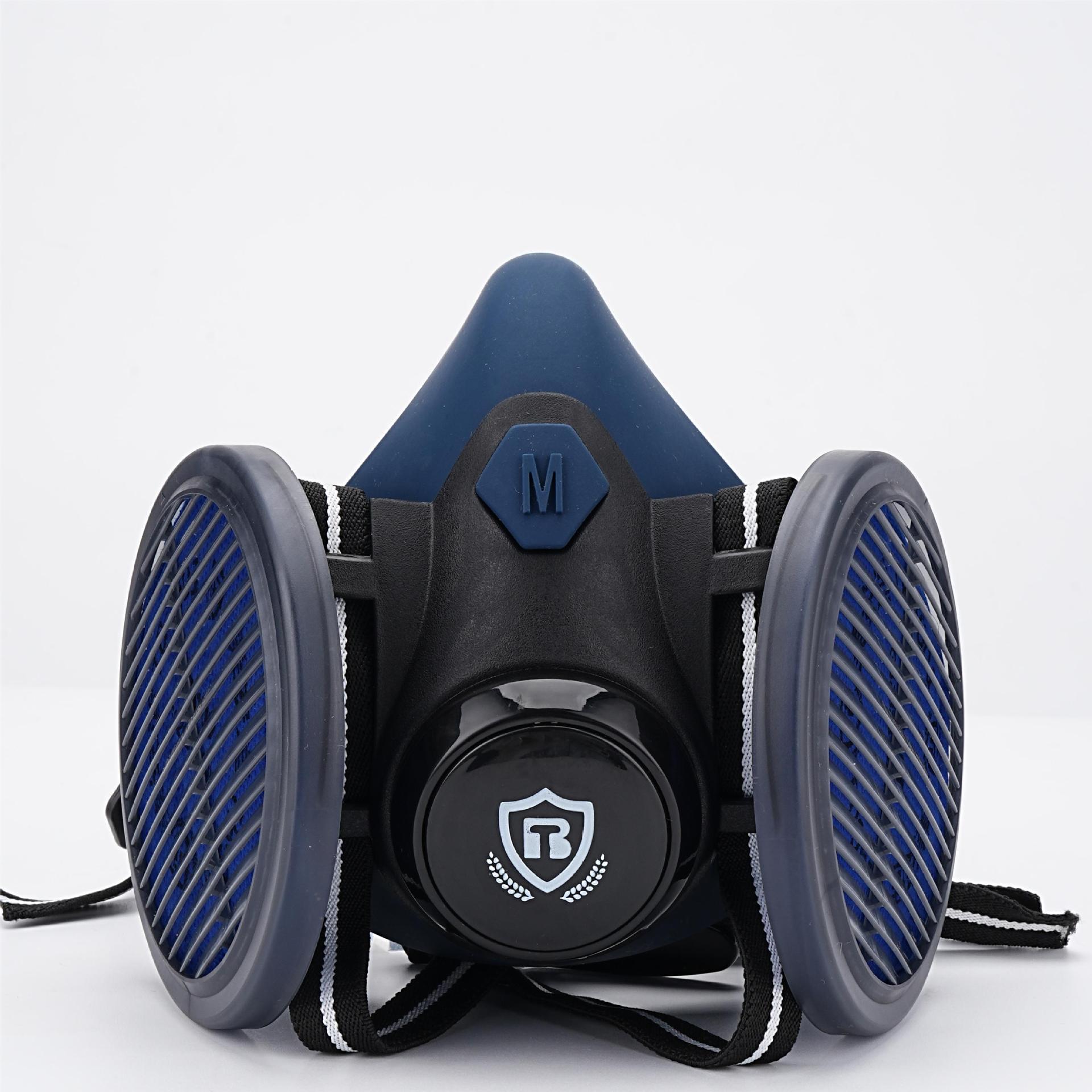 美安适KN100防尘口罩 防水盖 防水防飞溅 防颗粒物面具 半面罩