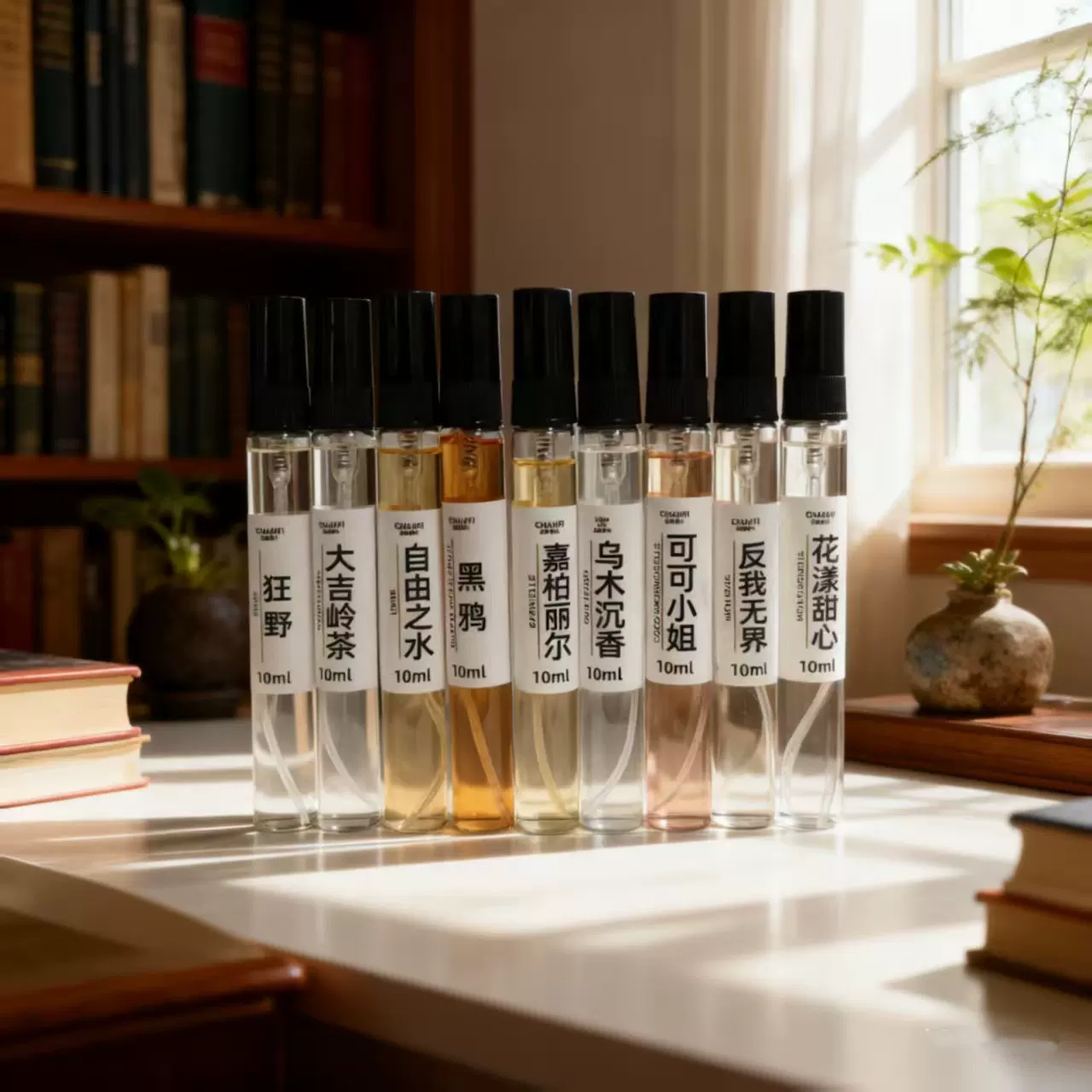持久淡香浓香10ML香水小样正大蔚蓝大吉岭茶男女士无人区玫瑰嘉伯