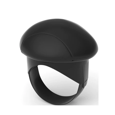 Zhongheng Steering Wheel Booster Silicone Power Ball Steering Labor-Saving Auxiliary Car Bearing Steering Wheel Power (Steering wheel booster) - steering-wheel-booster-black-8749a
