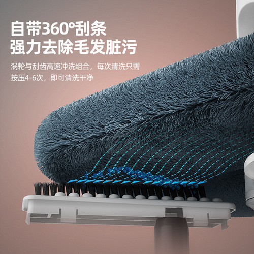 Rotating mop household hand-wash mop bucket clean dirt separation mop bucket lazy mopping artifact flat absorbent mop