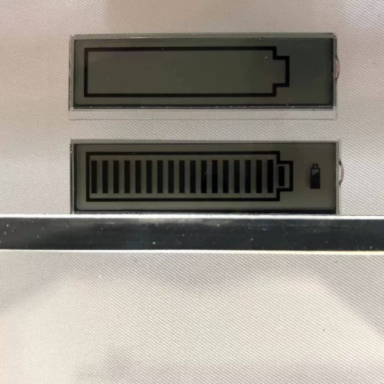 Индикатор уровня батареи, дисплей LCD