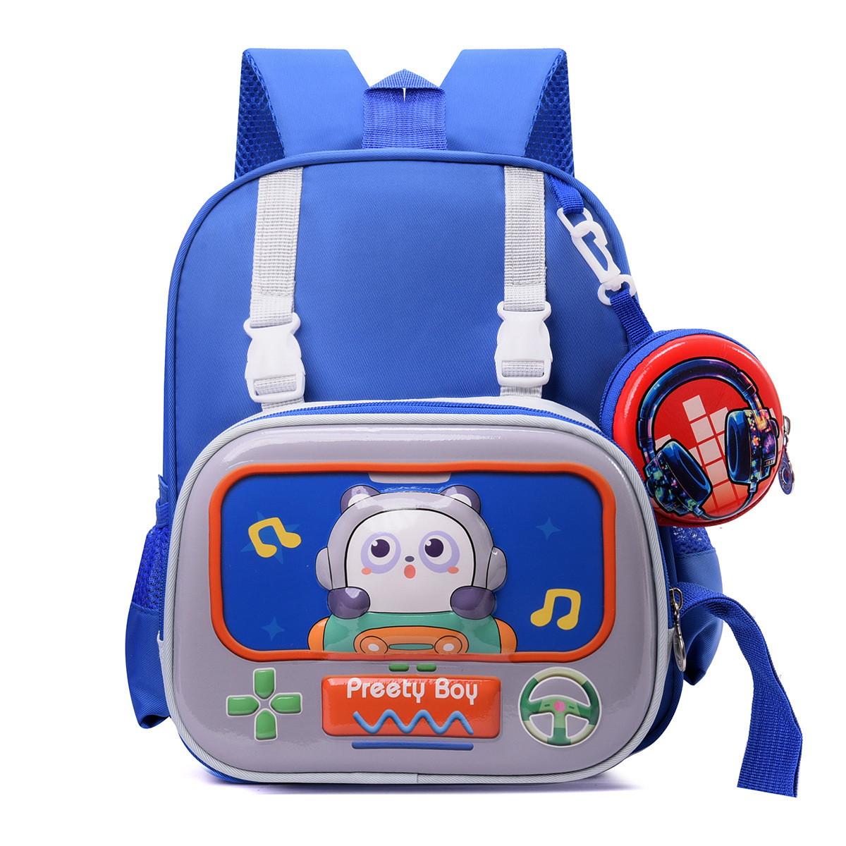 Mochila de animación de dibujos animados para bebés de jardín de infantes, mochila de niños ligera para niños y niñas de la escuela primaria