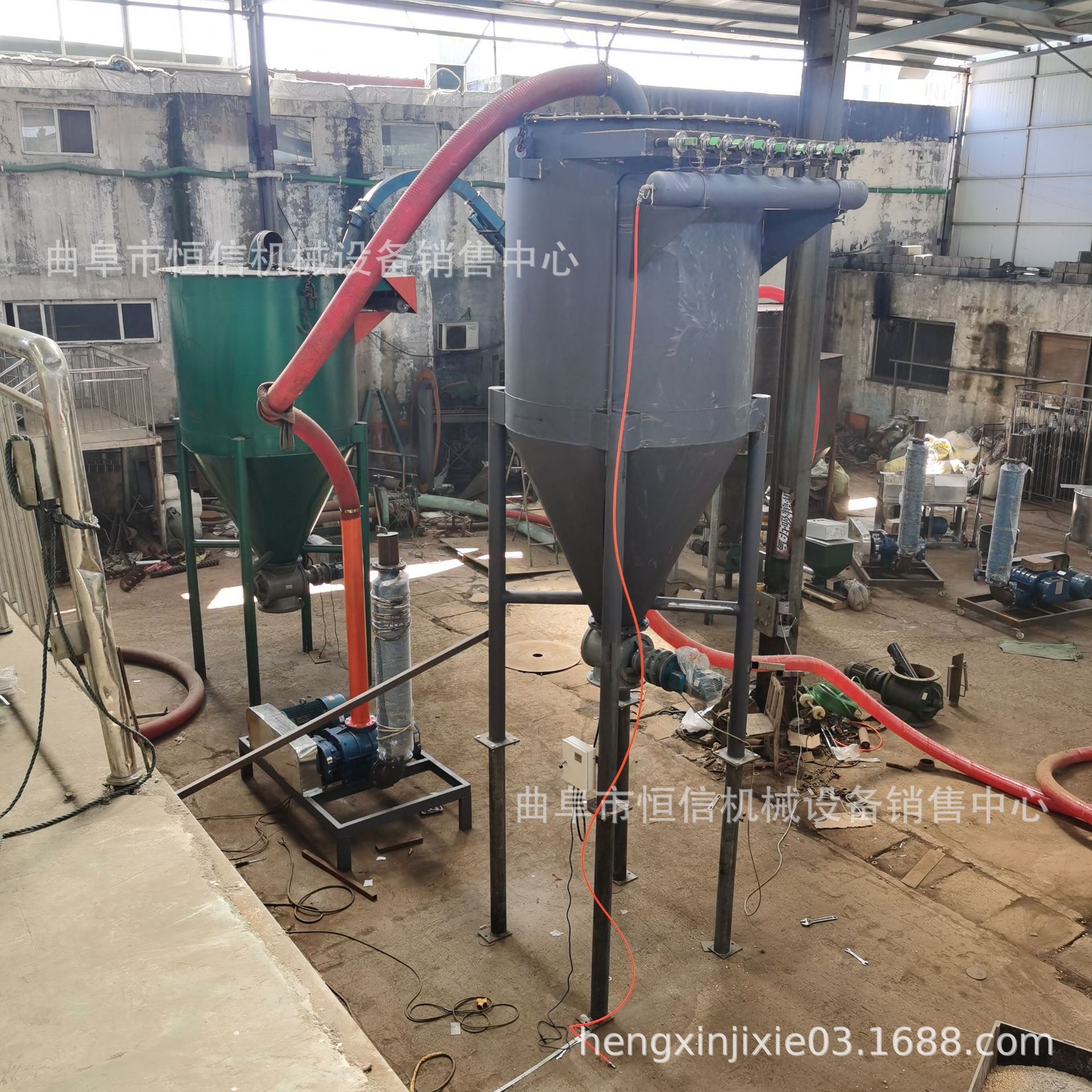 2021新型负压吸灰机zcjb 稻壳谷壳气力吸粮机 20-30T/H气力吸粉机