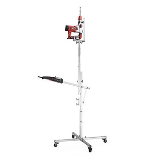 Lifting Hammer Bracket Ceiling Ceiling Hole Drilling Shelf Impact Drill Thickened Steel Tube Telescopic Support Rod