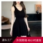 夏季打底气质法式连衣裙子