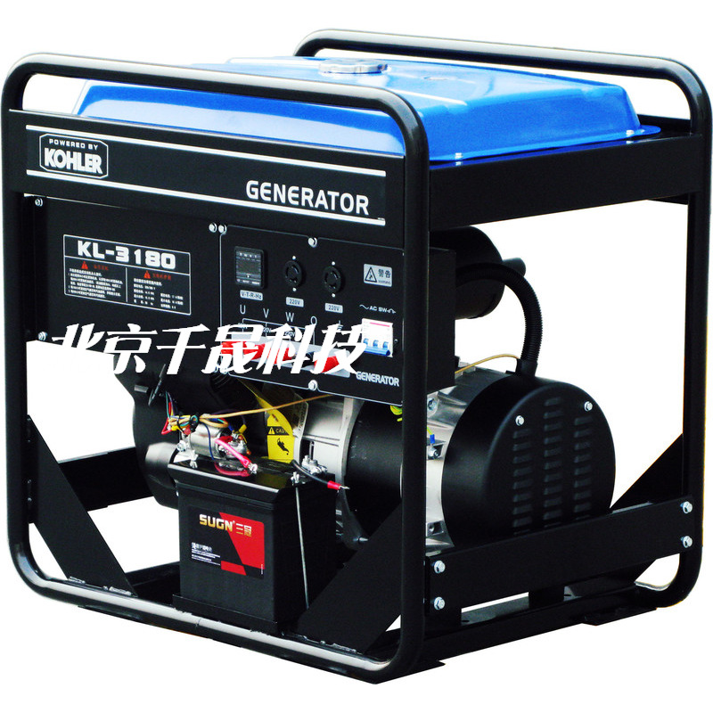 凯汇成 美国科勒动力 12kw  KL3180 顶置大油箱 车载发电机