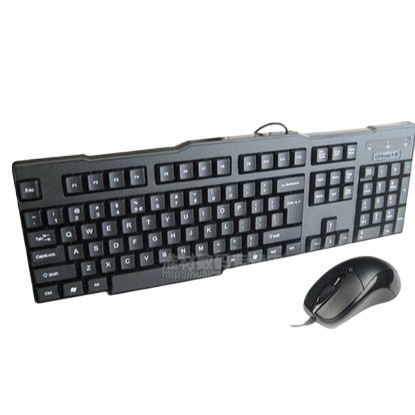 力胜 KB-2202 key mouse set USB keyboard 202 Internet cafe computer kit game keyboard mouse set