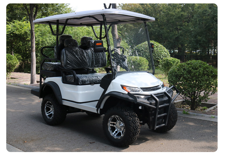 2025 New Electric Sightseeing Car for Hotels, Real Estate Reception, Property Management, Scenic Spots, 4-Seater and 6-Seater Golf Cart