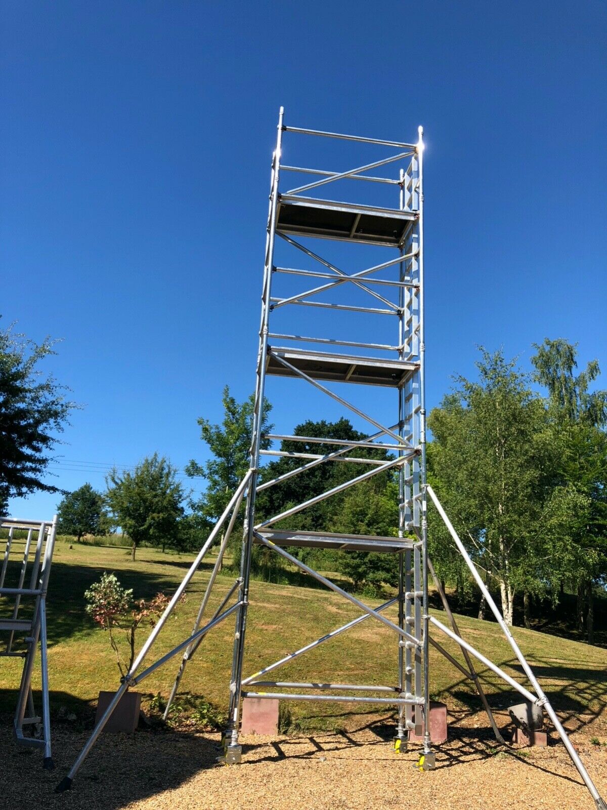 外贸检修平台铝合金脚手架搭设规范要求创意款一件起订亚马逊脚手