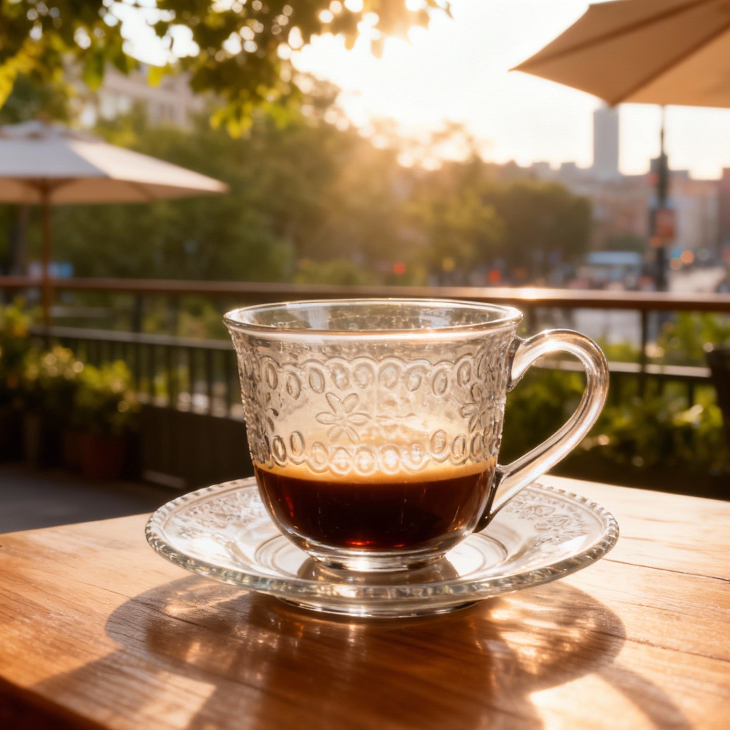 Taza de café de vidrio al por mayor con mango, taza de café espresso italiana, plato, taza de leche transparente, taza de té de flores