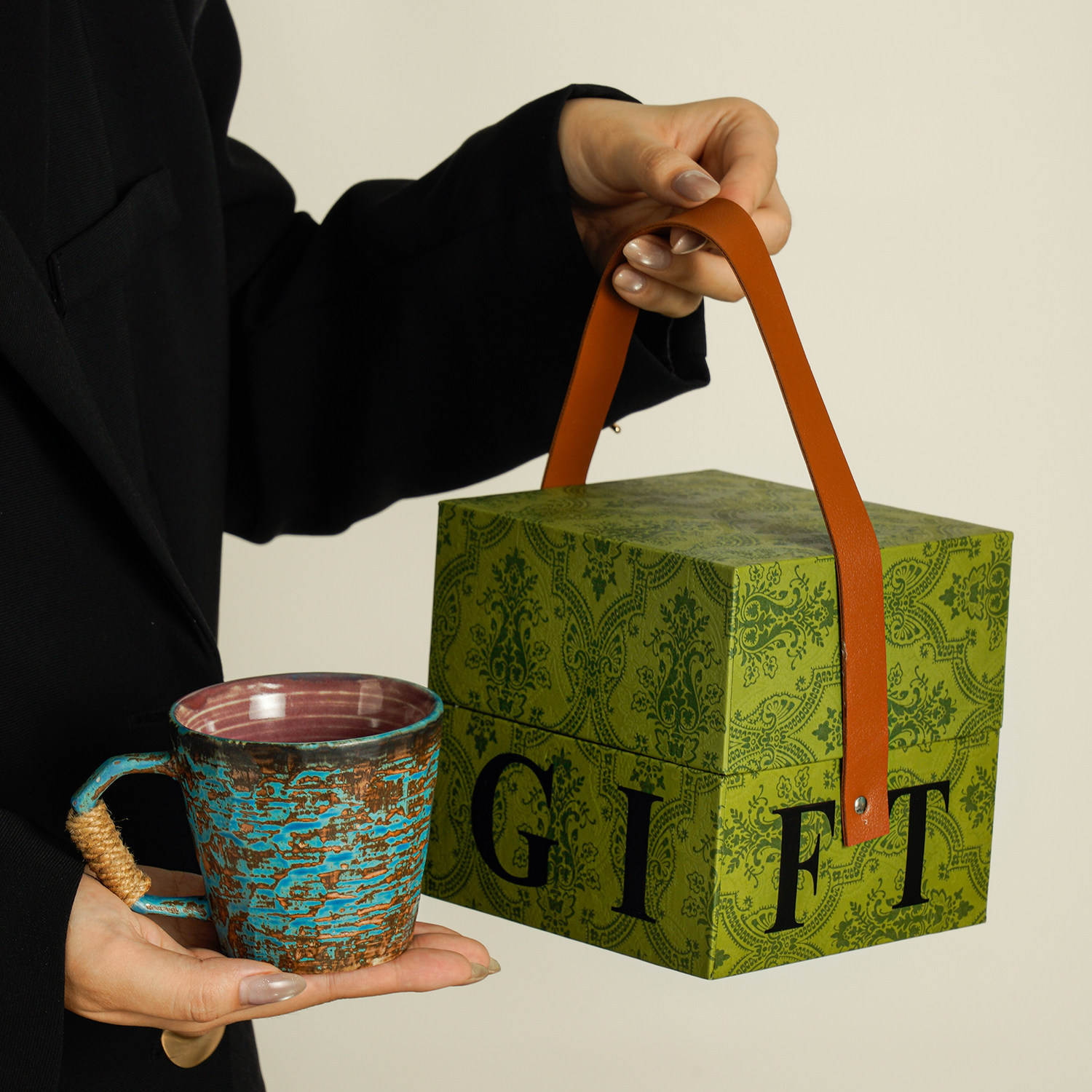 Taza de café nicho diseño de horno de cerámica gruesa cambió taza de marca doméstica taza de té de la tarde taza de latte taza de agua de oficina hombre