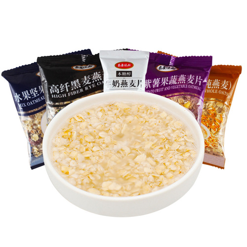 Xinkangjiapin ready-to-eat fruit nut oatmeal brewing ready-to-eat nutritious breakfast mixing powder wholesale manufacturer direct sales
