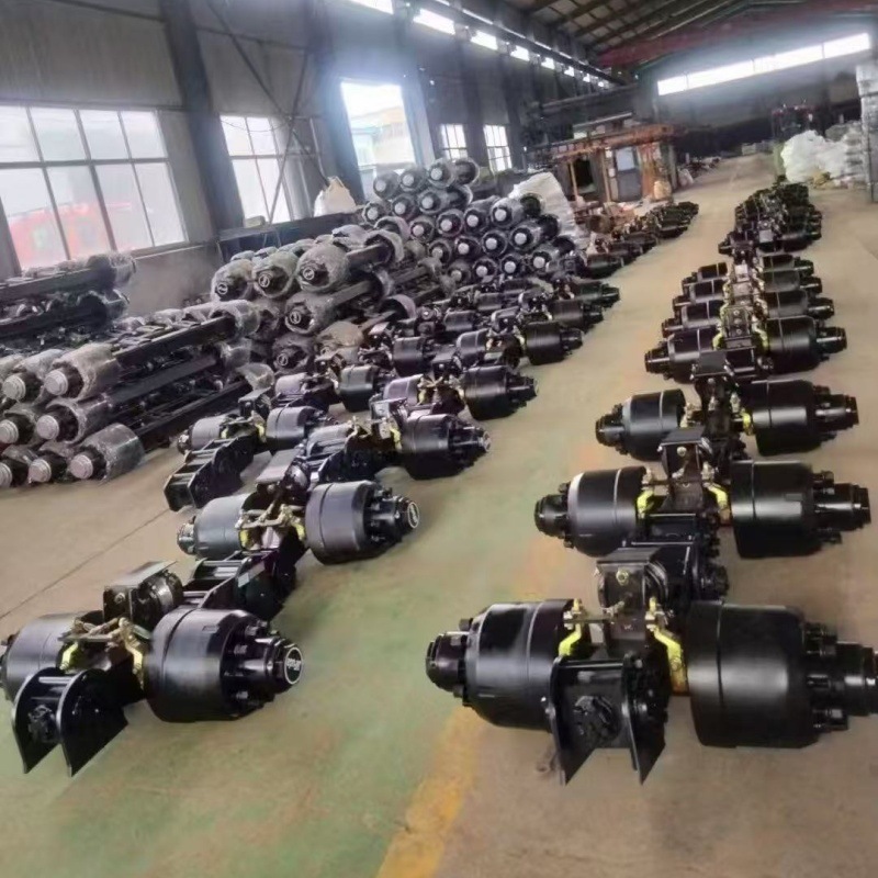 American-style axle assembly, 13T 16T axle, American-style axle, German-style axle, rear axle exported to Africa for production