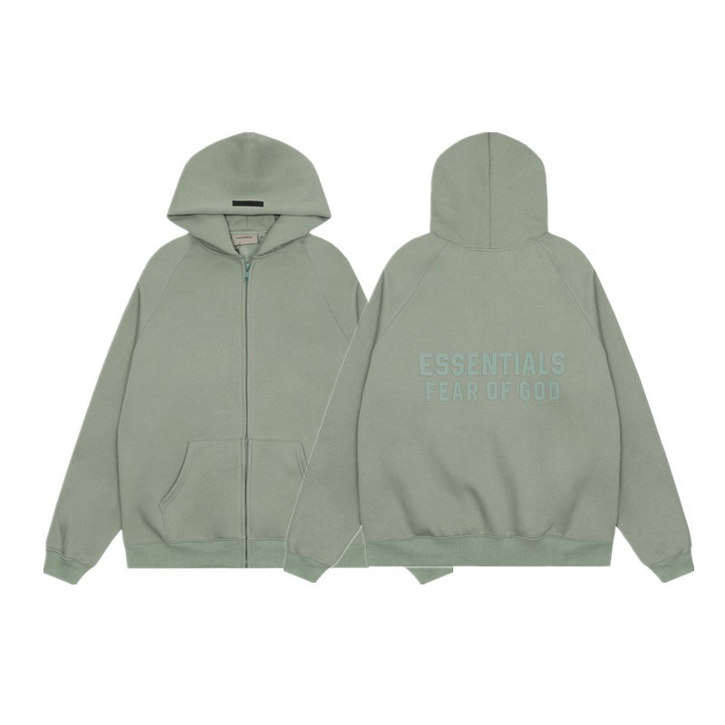 FOG ESSENTIALS letras de silicona estereoscópica hombres y mujeres americanos camisa con sudadera con sudadera con sudadera image 54