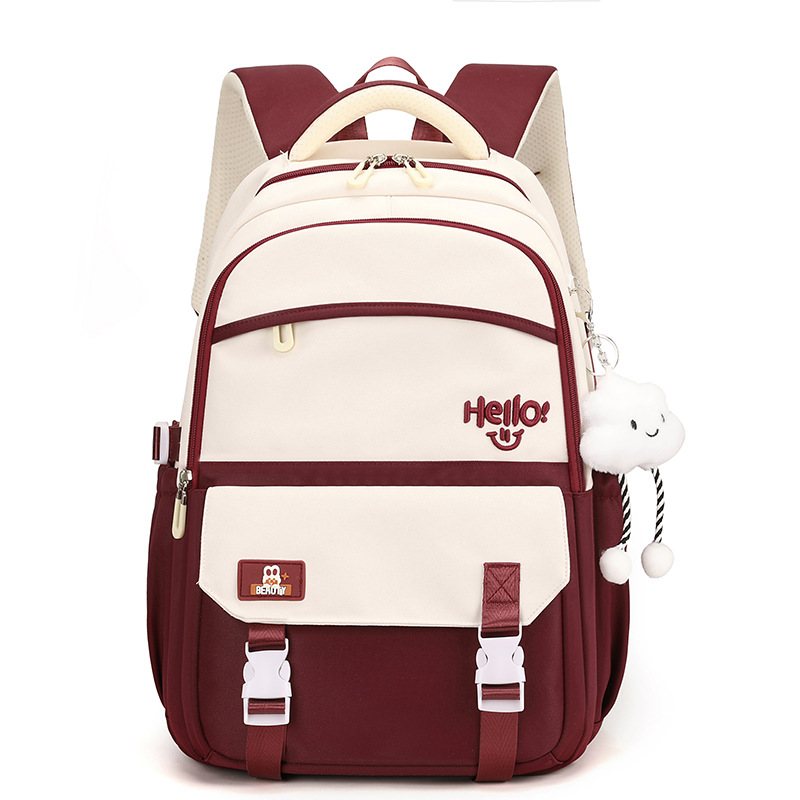 Mochila de estudiante, escuela secundaria, escuela primaria, nueva mochila casual para mujer, bolsa de viaje al aire libre coreana, simple y de gran capacidad