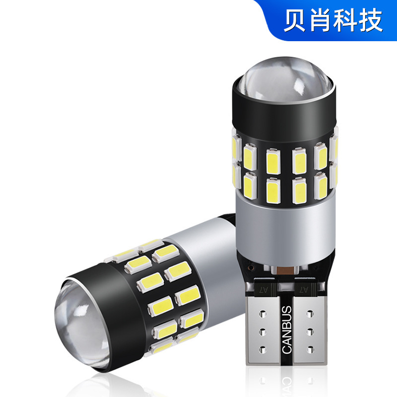 中国から日本への人気商品 LED車用ライト 車幅灯 3014 30SMD ナンバープレートライト T10 デコーダー付き読書灯 車内灯|undefined