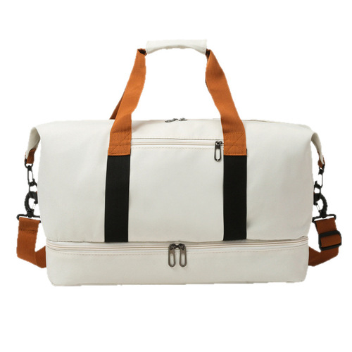 Cross-border new style yoga fitness bag, wet and dry separation, large capacity, unisex leisure travel bag, single shoulder or cross-body travel bag