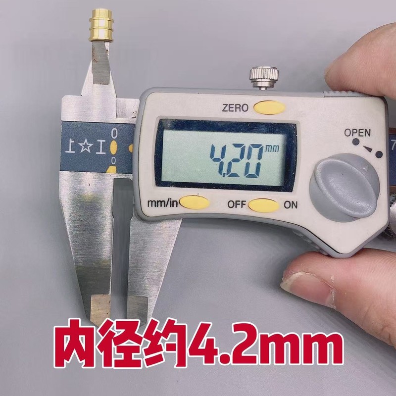 耳机前腔 金属导音嘴出音嘴 铝合金耳机diy配件装耳壳口4.9MM数码|undefined