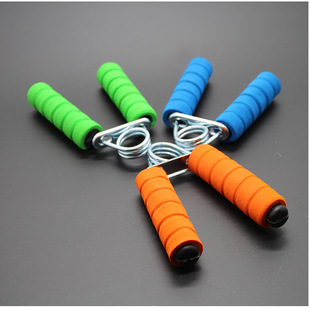 Manufacturer Wholesale Sponge Metal Gripper Arm Strength Trainer Amazon Hot-Selling Fitness Spring Steel A-Type Hand Trainer