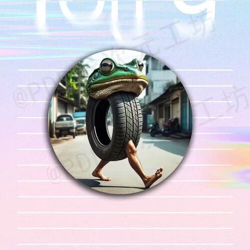 Foreign Mountain and Sea Classic AI Ba Xi Hui Badge Tung tung tung sahar Powerful T10 Peripheral Schoolbag Hook