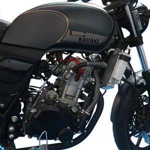 KAVAKI Guangdong İki Təkərli Motosiklet Zavodu Disk Əyləcli İdman Motosikleti 300CC Su Soyutmalı