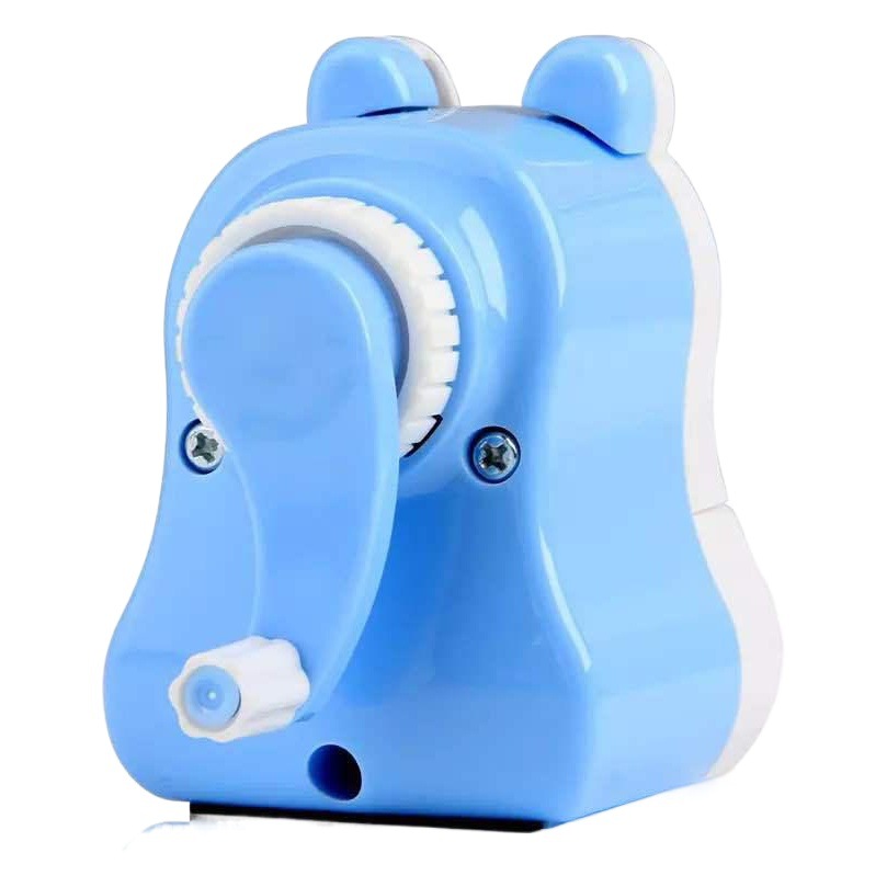 Deli 0722 Oso Polar sacapuntas niños dibujos animados mano sacapuntas