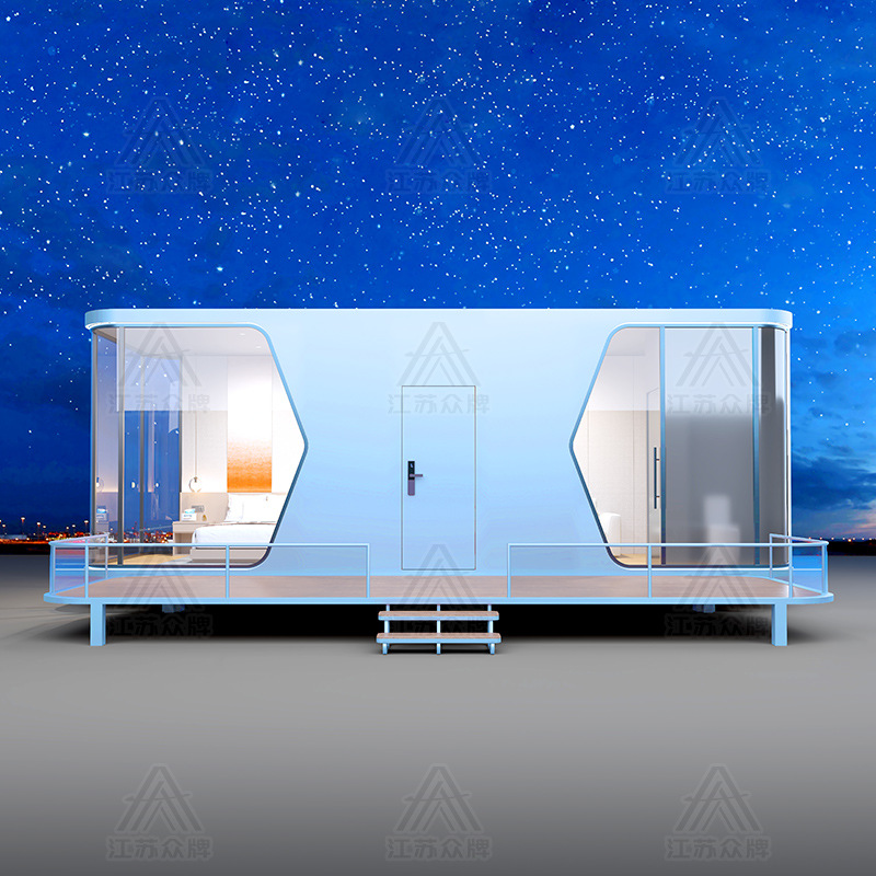 Red de celebridades cápsula espacial sala móvil área escénica Apple Cang B & B Oficina al aire libre Contenedor Weisu Hotel Lounge