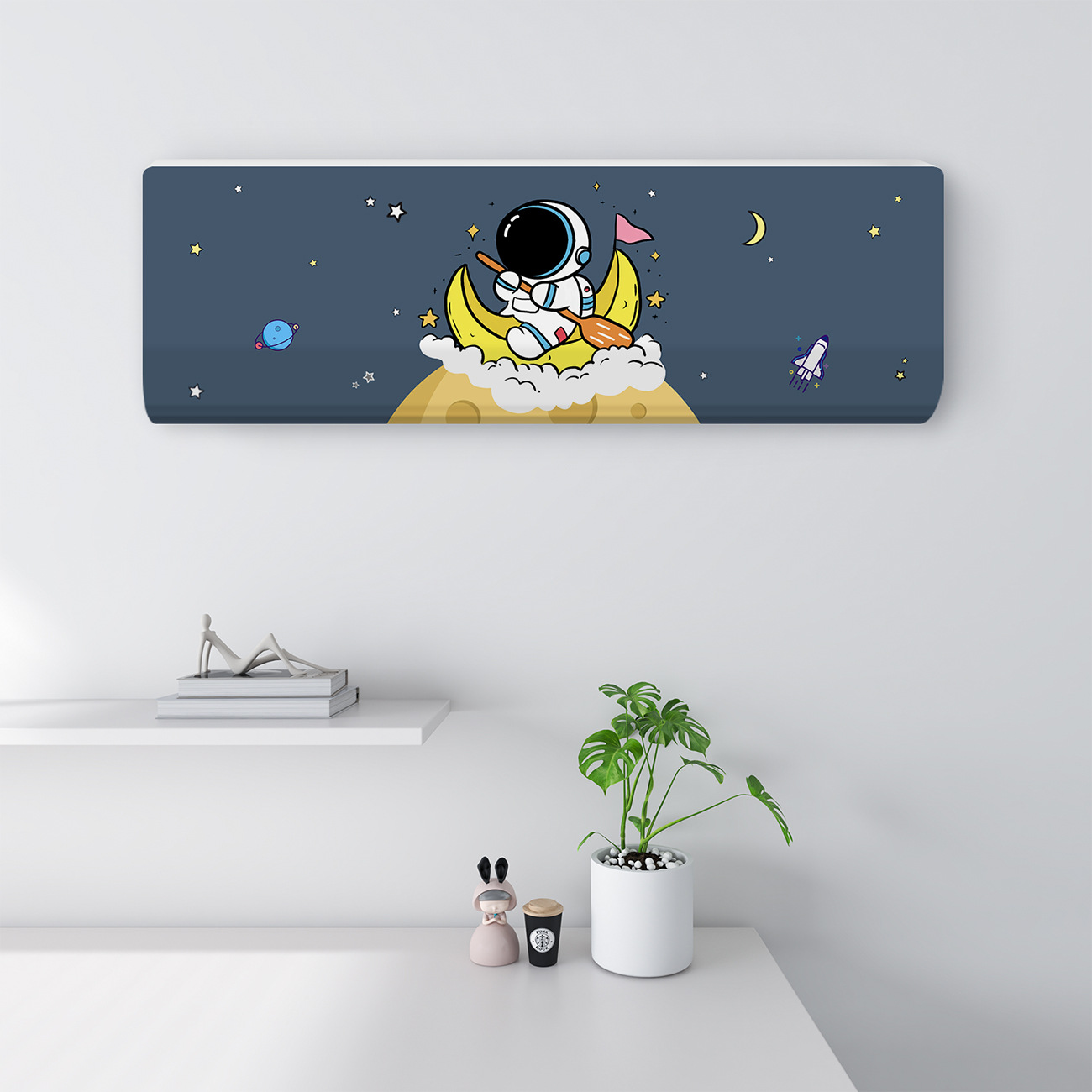 Aire acondicionado cubierta a prueba de polvo 2024 nueva cubierta de aire acondicionado colgante tipo colgante general Glimie todo incluido Haier cubierta de aire acondicionado