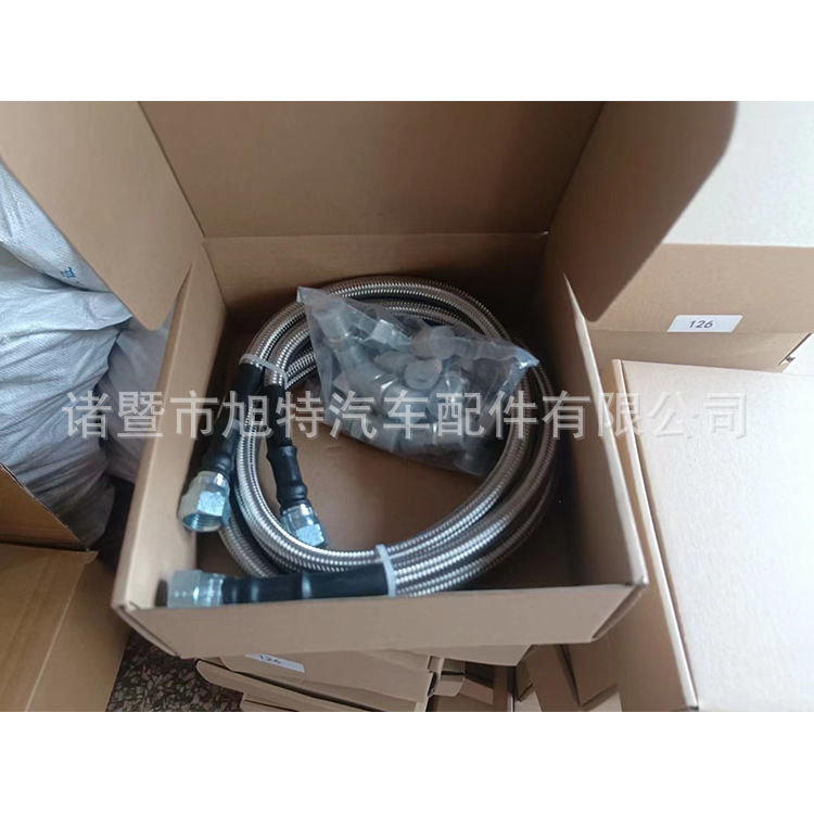 Automobile gearbox oil cooling pipe Teflon stainless steel wire 70 inch gearbox cooling hose