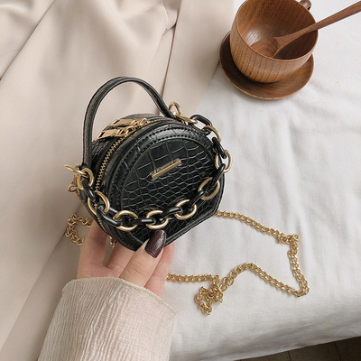 Trade handbags 2021 new pattern summer Western style Acrylic Chain bag One shoulder portable Inclined shoulder bag Mini Pack