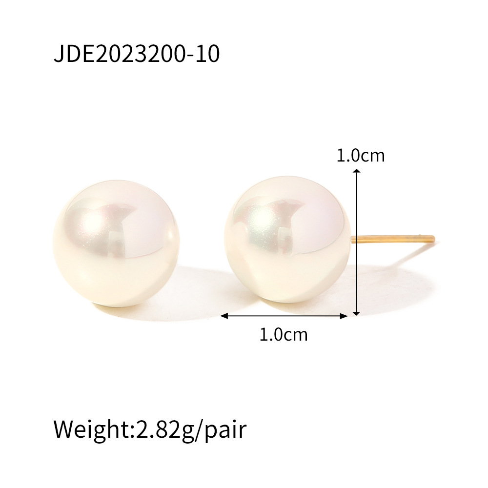 Pendientes redondos con diseño único, pendientes de alta gama para mujer, nuevo estilo popular 2023, pendientes de perlas con borlas.