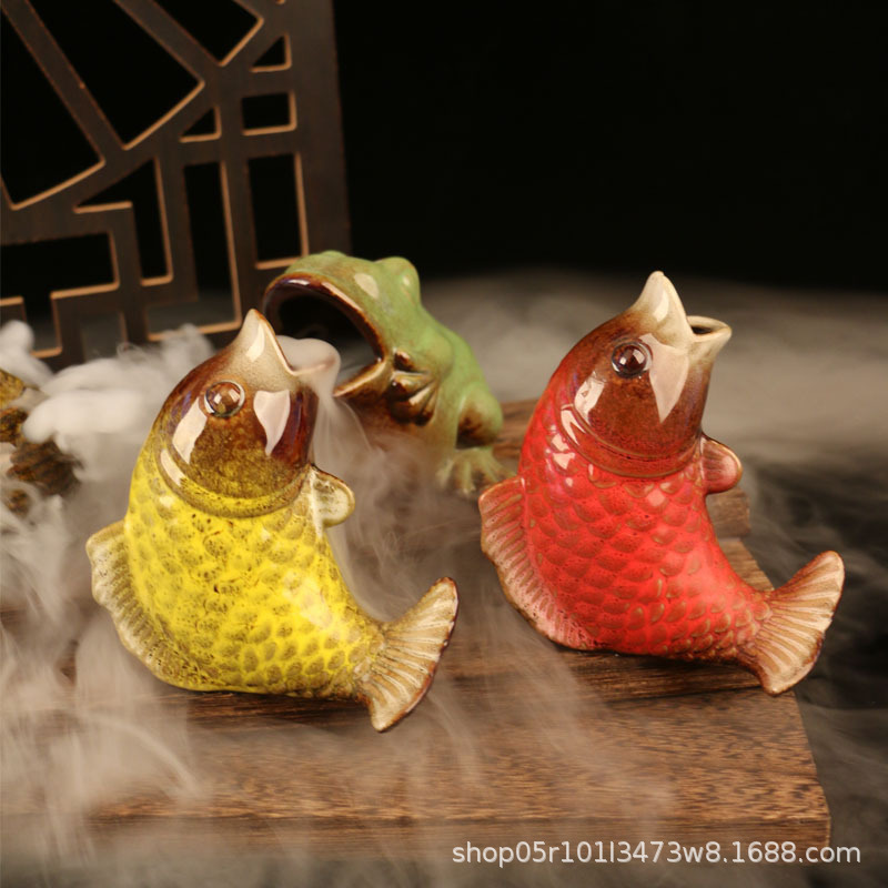Sashimi Plate Decoration Creative Dry Ice Pot Dry Ice Cup Container Small Ornaments Seafood Plate Decoration Cold Dish Decoration