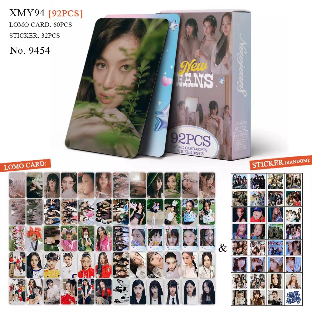 Spot 92 Newjeans Favorites Card Jin Yichi Hanni Li Huiren Star Lomo Card