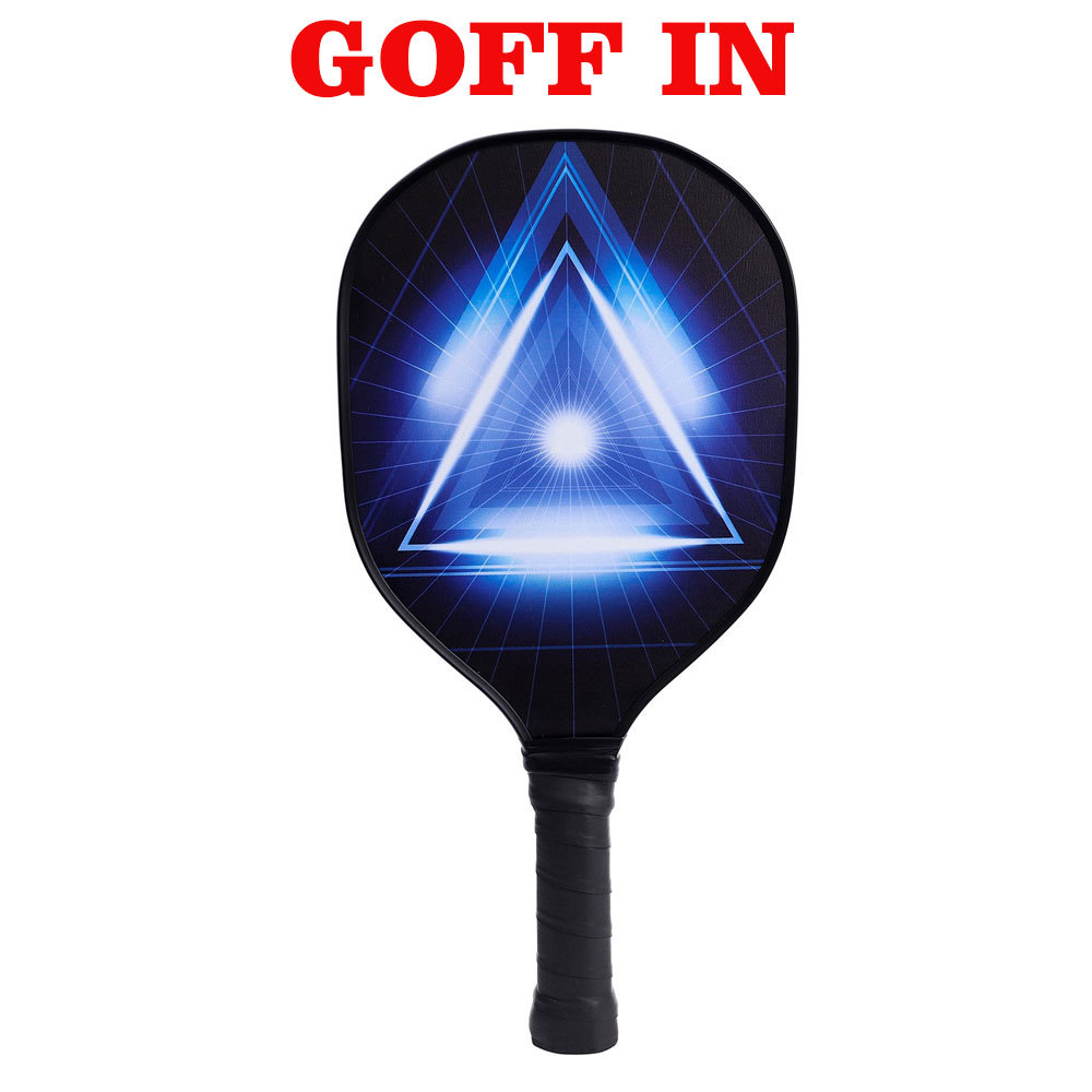 Pickleball Paddle Poplar Wood Pick Racquat Single Pack UV Printing Edge Pick Ball Sport