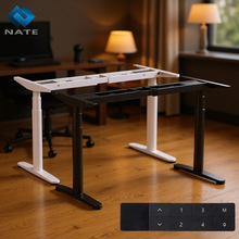 電動升降桌腿耐特雙電機桌腳書桌支架電腦桌桌腿可升降桌架辦公桌