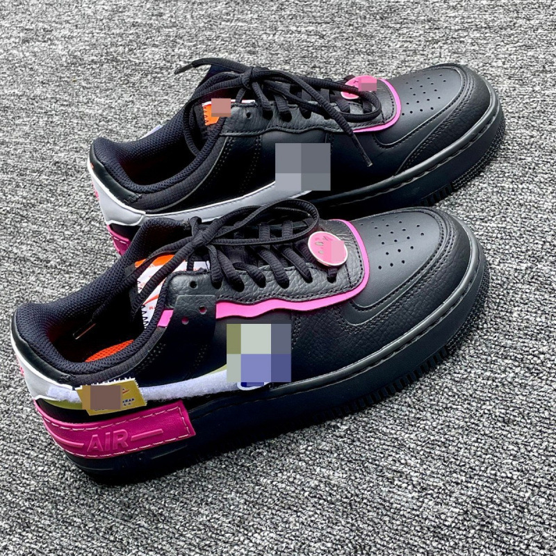 Putian Shoes Pure Original High-End Version Wmns Af1 Shadow Women's Air Force One Macaron Color Height-Increasing Casual Sneakers