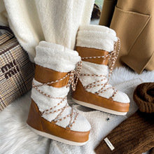 ��׃�����ѩ��ѥŮ2025�궬���¿�����ѥ�LͲëë��ů������ѩЬ