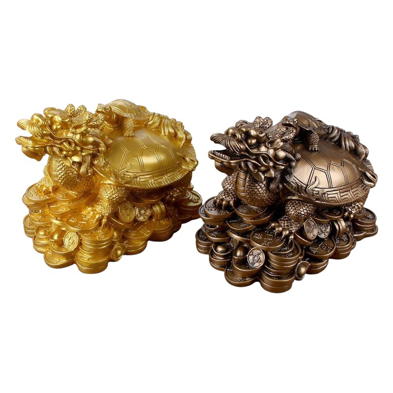 Gran dragón tortuga fábrica Ventas Directas Madre y niño tortuga cabeza de dragón tortuga decoración tortuga dragón tesoro decoración del hogar