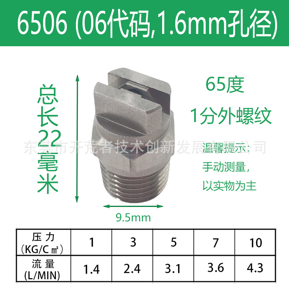 1분 수나사 6506
