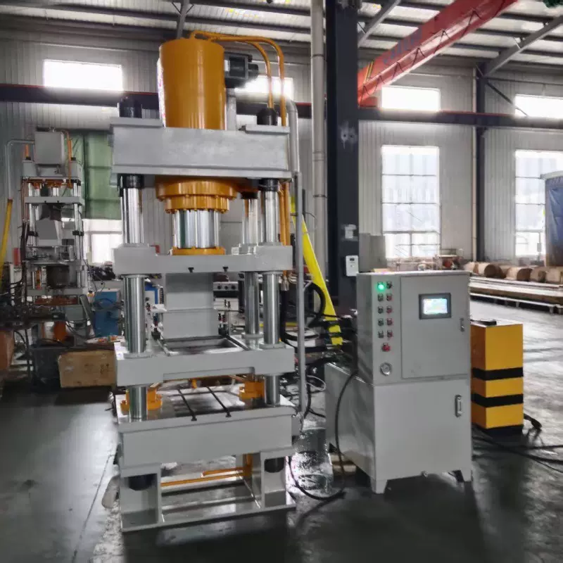 200吨全自动粉末成型液压机四柱四梁碳粉树脂粉钛粉成型压饼机