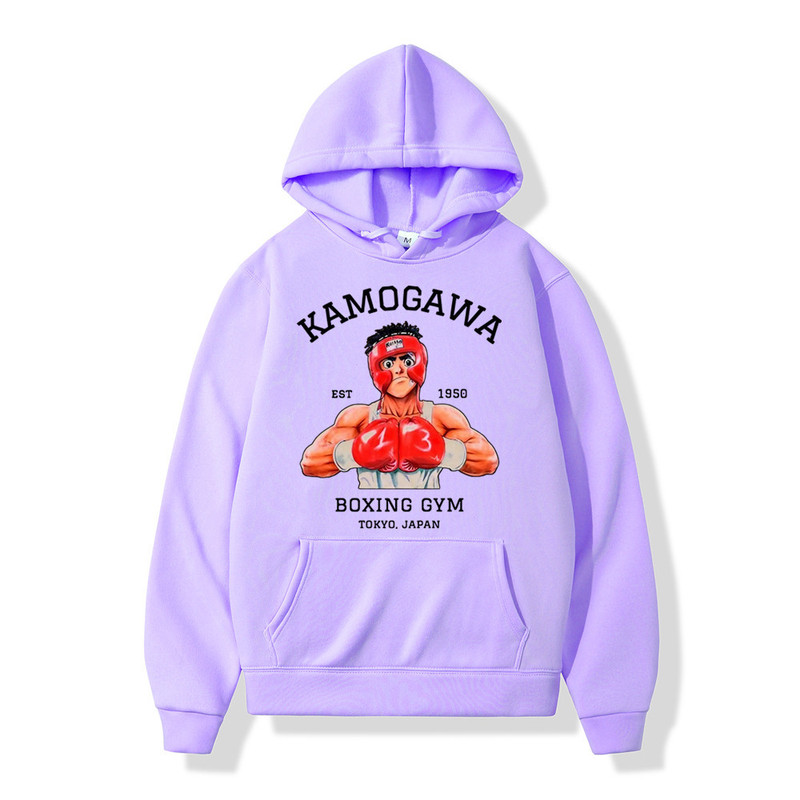 2023 Autumn and Winter Export Casual Boxing Sports Fitness Printed Men's and Women's Thick Sweatshirt Hoodie