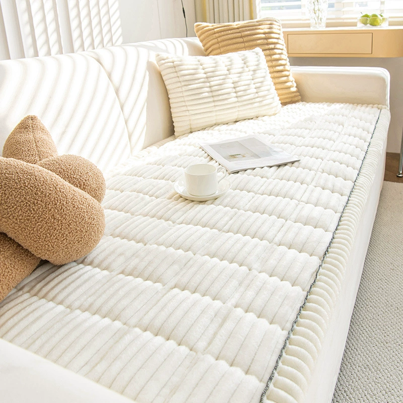 Winter sofa, plush modern non-slip pillow