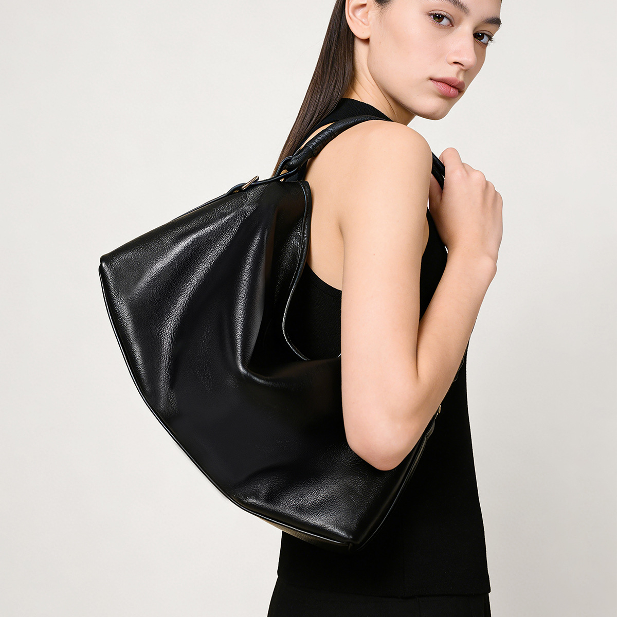 Large Capacity Women's Tote Bag - Korean Style Luxury Fashion Simple Casual Versatile Genuine Leather Shoulder Bag For Commuting