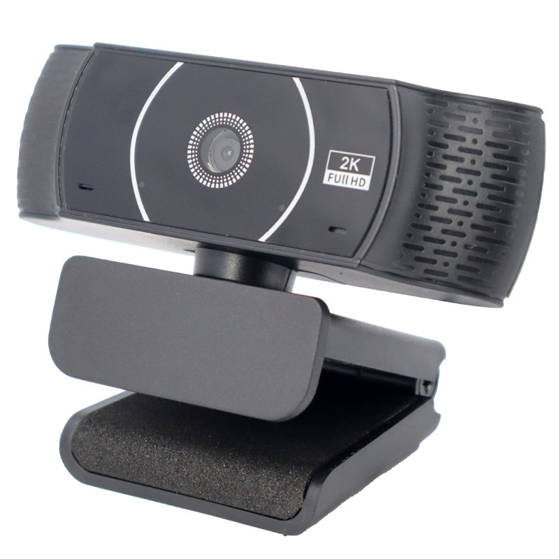B 08ノートパソコンのデスクトップコンピュータのビデオカメラ2kフルhdカメラ会議ネット課はwebcamを生放送します。|undefined