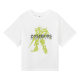 Zuoxi Children's Wear Boys Short-sleeved T-shirt Children's Cool Summer Top 2025 New Arrival Boys Summer Half-sleeved Base