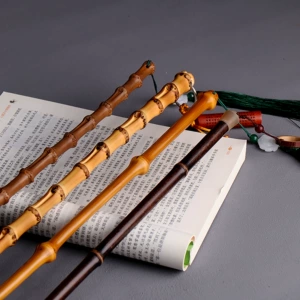 Bamboo Root Ruler Wenhua Handpiece Solid Bamboo Teachbo Stack Bamboo Harding Nobule Stick Bamboo Products
