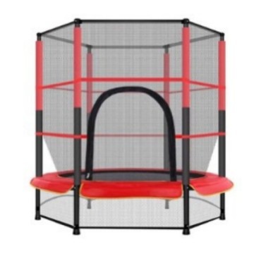 Household trampoline upgrade high fence children's indoor fitness with protective net cross-border special wholesale trampoline trampoline