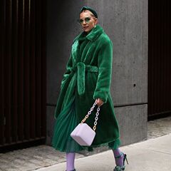 加长款兔毛貂绒仿皮草大衣加厚秋冬外套欧美风格女修身毛绒外套批